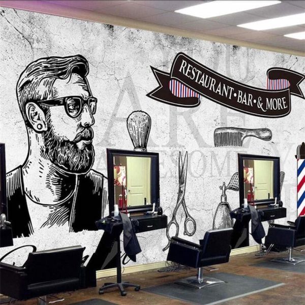 101+ Mẫu Vẽ Tranh Tường Barber Shop Đẹp Ấn Tượng Độc Lạ