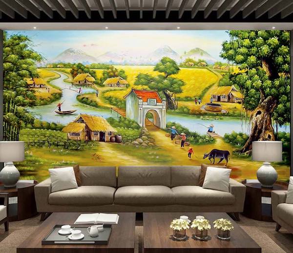 Phòng khách là nơi mà gia đình và bạn bè thường tập trung và quan tâm đến nổi. Mẫu vẽ tranh tường phòng khách sẽ giúp bạn cải thiện không gian sống của mình một cách đáng kể. Hãy xem hình ảnh liên quan để tìm kiếm những ý tưởng sáng tạo.