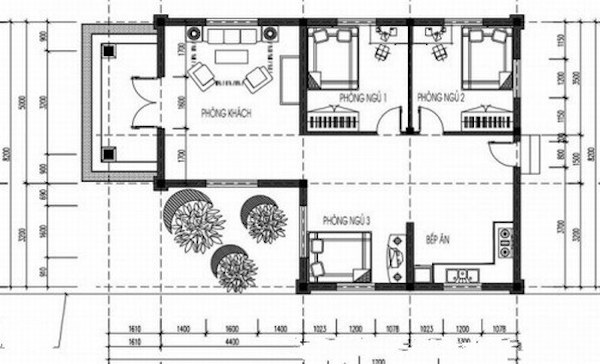 ban ve nha cap 4 chu l 3 TOP 10+ Bản Vẽ Nhà Cấp 4 Chữ L Đẹp Ngây Ngất - hiện đại - nhiều tính năng TOP 10+ Bản Vẽ Nhà Cấp 4 Chữ L Đẹp Ngây Ngất - hiện đại - nhiều tính năng
