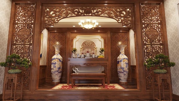 thiet ke phong tho 2 Thiết kế phòng thờ đẹp nội thất hiện đại chuẩn phong thuỷ Thiết kế phòng thờ đẹp nội thất hiện đại chuẩn phong thuỷ