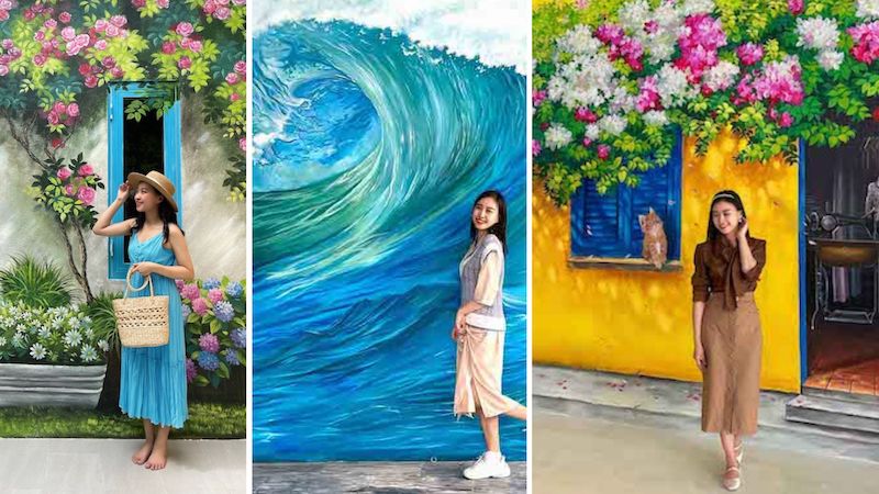 Thợ vẽ tranh tường tại Hà Nội đẹp uy tín Giảm 30  DQ GROUP