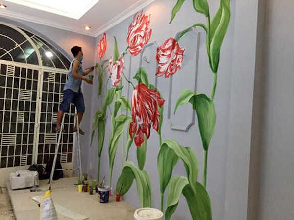 tranh ve tuong cay hoa cho spa Top 101 Mẫu vẽ tranh tường spa đẹp ấn tượng giá rẻ xu hướng hiện nay Top 101 Mẫu vẽ tranh tường spa đẹp ấn tượng giá rẻ xu hướng hiện nay