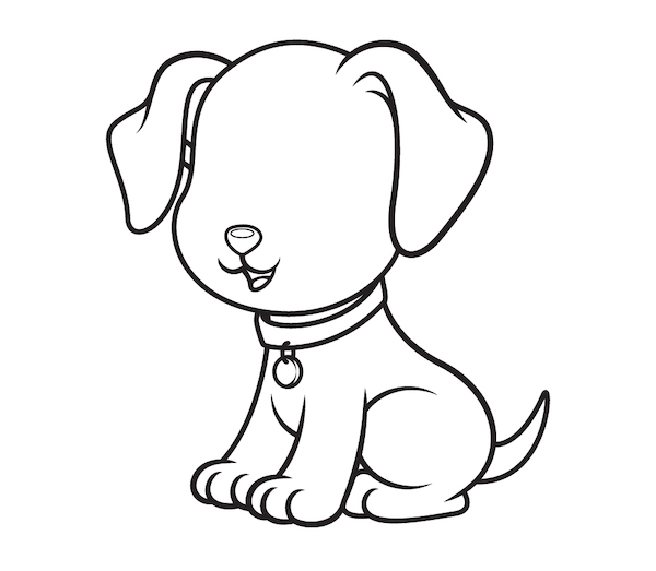 Chi tiết các cách vẽ con Chó đơn giản và dễ thương