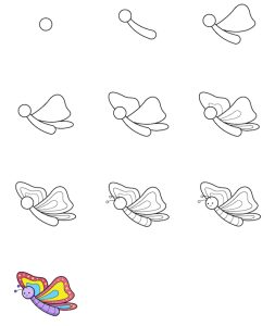 Drawing Butterfly in 10 Easy Steps Hướng dẫn cách vẽ con bướm đơn giản với 9 bước ai cũng thực hiện được Hướng dẫn cách vẽ con bướm đơn giản với 9 bước ai cũng thực hiện được