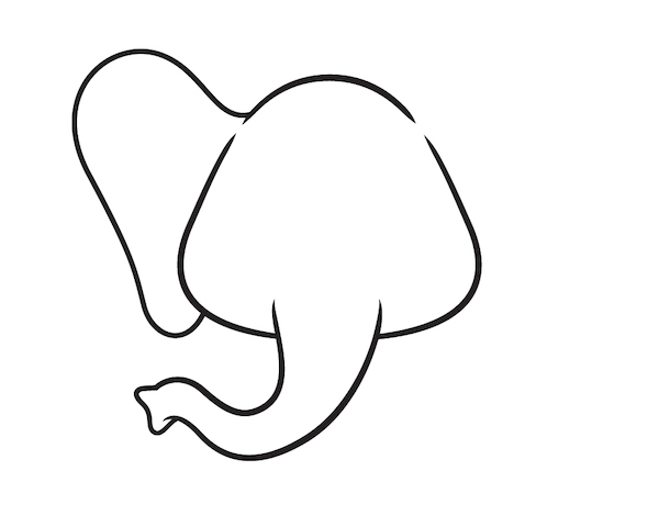 Elephant DRAWING – STEP 2 Hướng dẫn cách vẽ con voi đơn giản với 9 bước ai cũng thực hiện được Hướng dẫn cách vẽ con voi đơn giản với 9 bước ai cũng thực hiện được