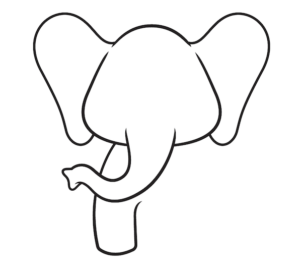 Elephant DRAWING – STEP 4 Hướng dẫn cách vẽ con voi đơn giản với 9 bước ai cũng thực hiện được Hướng dẫn cách vẽ con voi đơn giản với 9 bước ai cũng thực hiện được