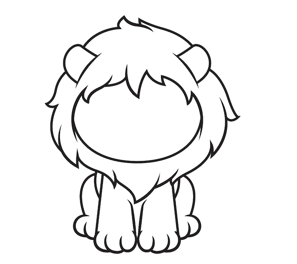 Lion DRAWING – STEP 6 Hướng dẫn cách vẽ con sư tử đơn giản ấn tượng ai cũng vẽ được Hướng dẫn cách vẽ con sư tử đơn giản ấn tượng ai cũng vẽ được