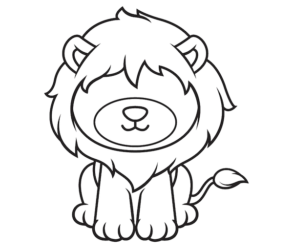 Lion DRAWING – STEP 8 Hướng dẫn cách vẽ con sư tử đơn giản ấn tượng ai cũng vẽ được Hướng dẫn cách vẽ con sư tử đơn giản ấn tượng ai cũng vẽ được