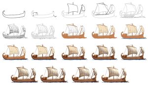 huong dan cach ve thuyen don gian de dang va chan thuc 16262 Hướng dẫn cách vẽ thuyền đơn giản dễ dàng và chân thực Hướng dẫn cách vẽ thuyền đơn giản dễ dàng và chân thực