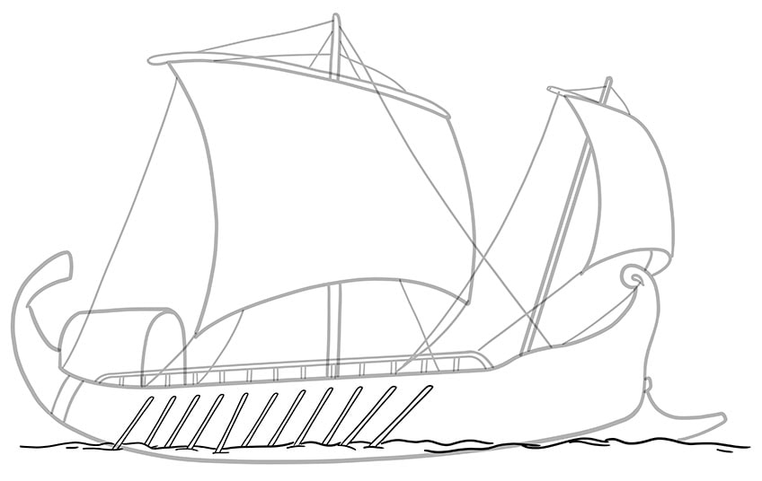 vẽ thuyền 05