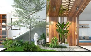 khong gian xanh giup ngoi nha luon thoang mat 04 san vuon a dong 1001+ Mẫu tiểu cảnh giếng trời đẹp độc đáo【Kèm Bảng Giá】 1001+ Mẫu tiểu cảnh giếng trời đẹp độc đáo【Kèm Bảng Giá】