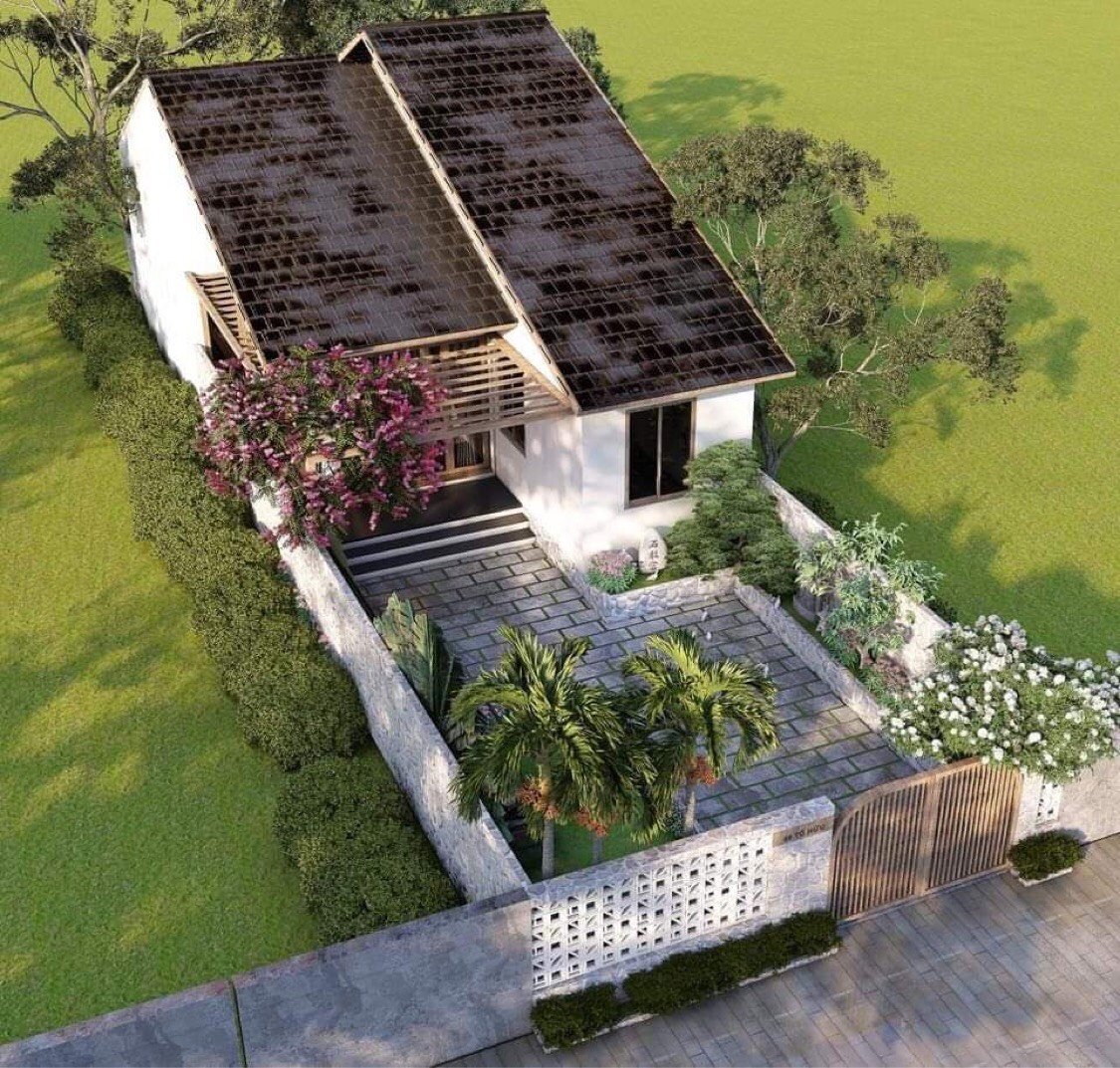 Mẫu thiết kế nhà vườn mái bằng 1 tầng đẹp - Hình số 6