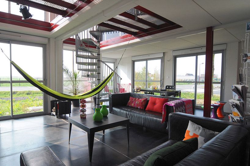 Maison Container của Patrick Partouche Living Room