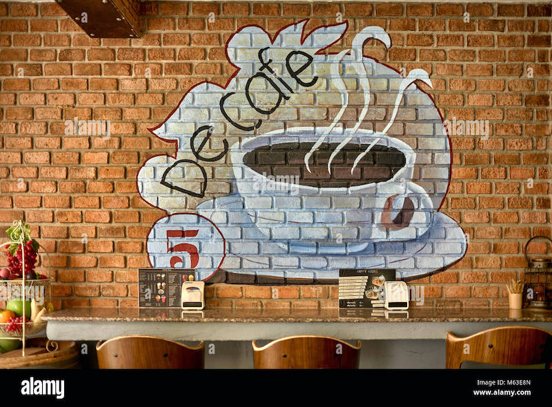 Top 50 cách vẽ tranh tường trang trí quán cafe đẹp nhất