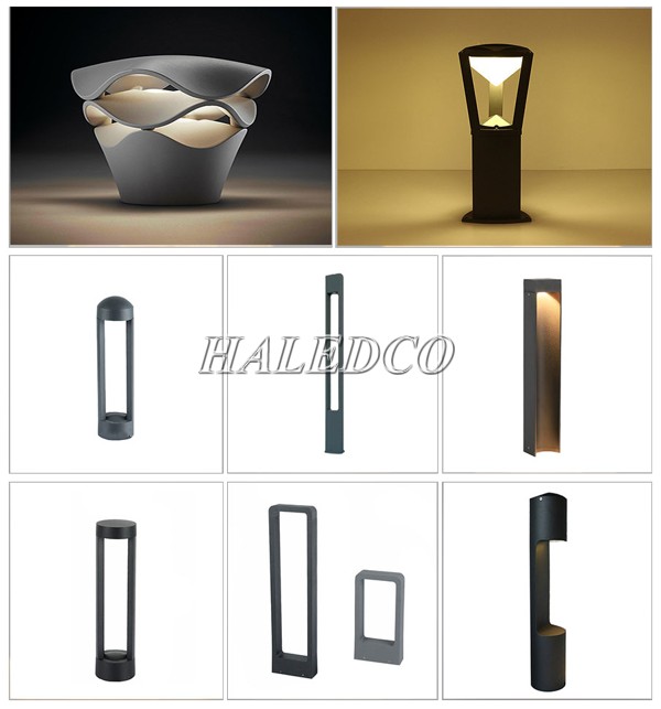 Các kiểu dáng đèn trụ LED nấm độc lạ