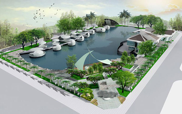 thiet ke canh quan cong vien