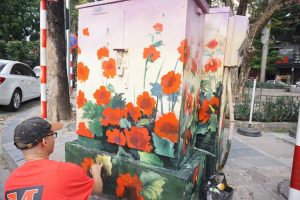 15 Vẽ tranh trang trí bốt điện, trụ điện, cột điện ấn tượng độc đáo Vẽ tranh trang trí bốt điện, trụ điện, cột điện ấn tượng độc đáo