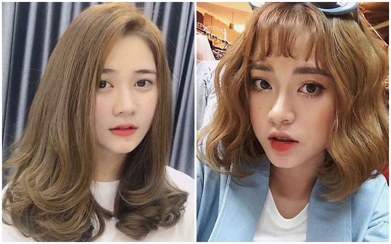 Màu nâu tây nữ ánh vàng