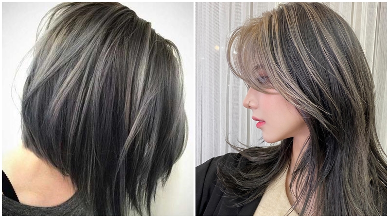 Màu nâu tây nữ highlight