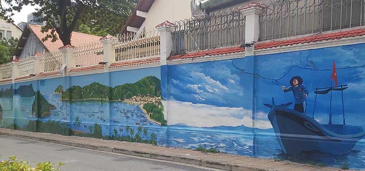 Ve tranh tuong ngoai troi cong nghe GB 15 Top 50 mẫu vẽ tranh tường ngoài trời đẹp ấn tượng xu hướng 2024 Top 50 mẫu vẽ tranh tường ngoài trời đẹp ấn tượng xu hướng 2024
